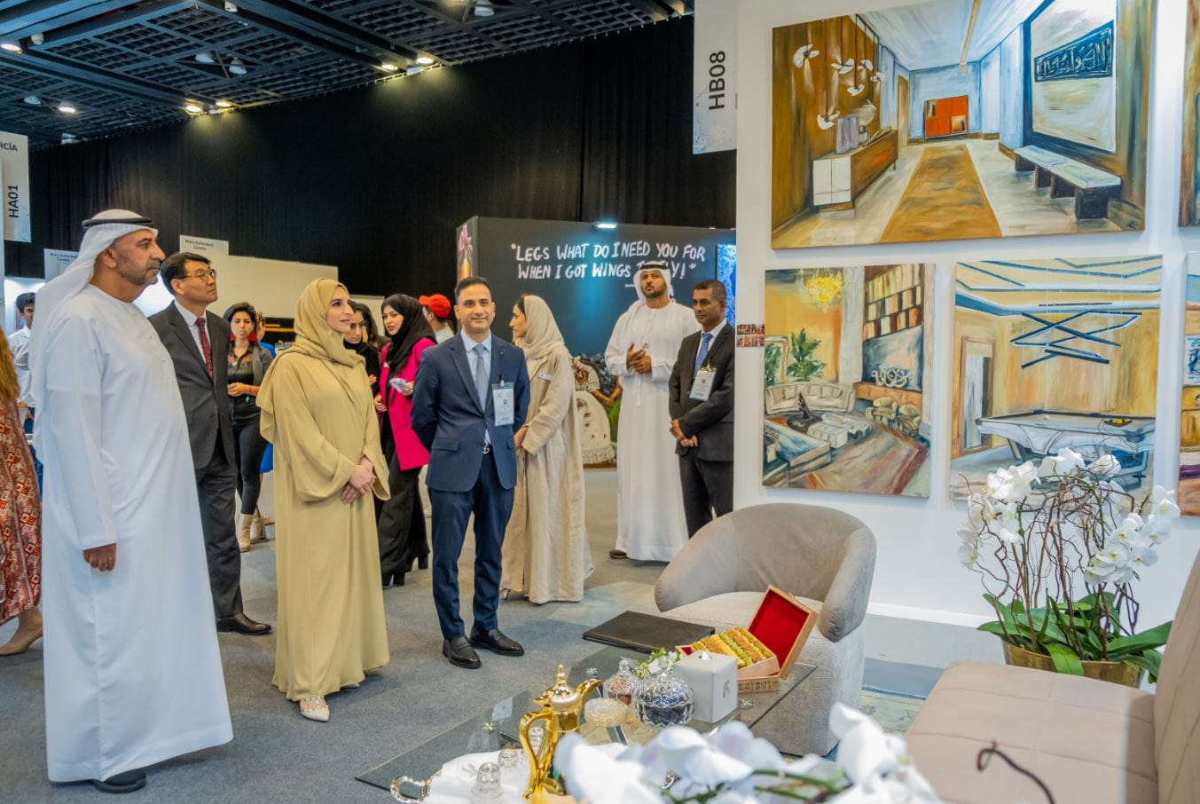 Inauguration of World Art Dubai 2023